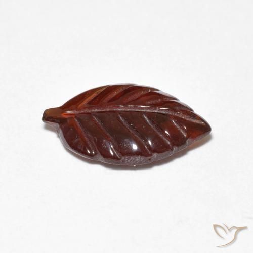 Pyrope Garnet Gemstone in 12 x 8 mm (calibrated) Size for Sale, Pyrope Garnet Stone in Reddish Orange Color