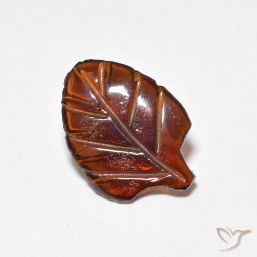 1.71 ct Carved Pyrope Garnet, 11.9 x 8.6 mm From Mozambique, Photo A