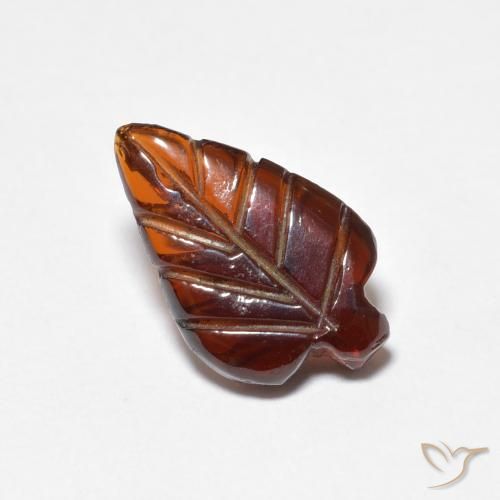 2.44 ct Carved Pyrope Garnet, 12.9 x 8 mm From Mozambique, Photo A
