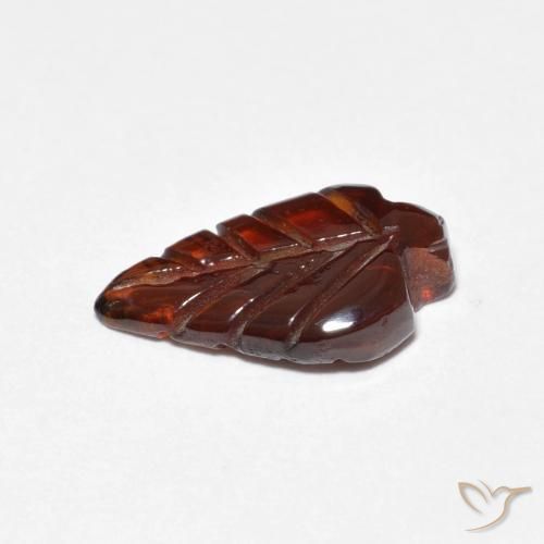 Pyrope Garnet Gemstone in 12.9 x 8 mm Size for Sale, Pyrope Garnet Stone in Reddish Orange Color