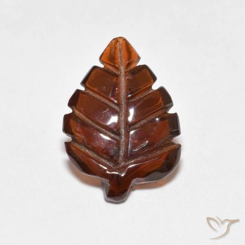 2.41 ct Carved Pyrope Garnet, 12.7 x 8.9 mm From Mozambique, Photo A
