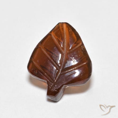 2.92 ct Carved Pyrope Garnet, 11.9 x 9.8 mm From Mozambique, Photo A