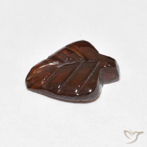 Pyrope Garnet Gemstone in 12 x 10 mm (calibrated) Size for Sale, Pyrope Garnet Stone in Deep Orange Color