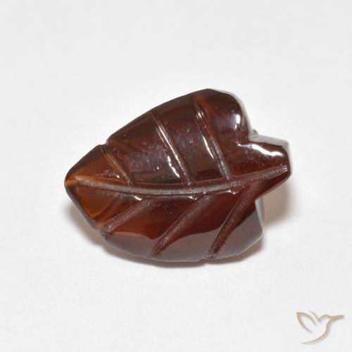 3.61 ct Carved Pyrope Garnet, 12.2 x 9 mm From Mozambique, Photo A