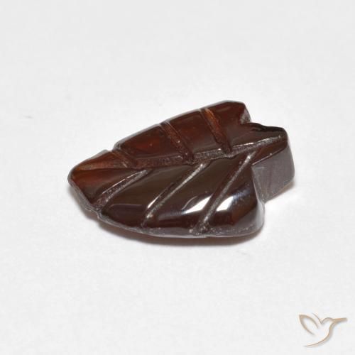 Pyrope Garnet Gemstone in 12.2 x 9 mm Size for Sale, Pyrope Garnet Stone in Reddish Orange Color