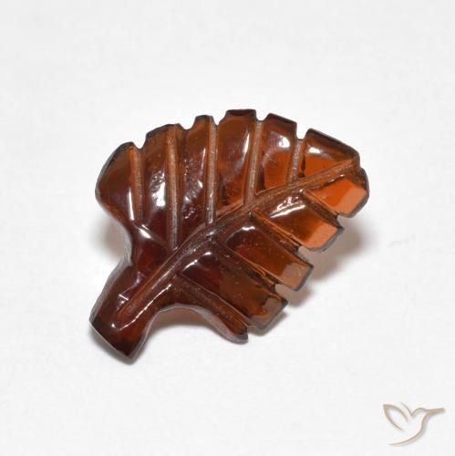 2.66 ct Carved Pyrope Garnet, 13.6 x 10.2 mm From Mozambique, Photo A