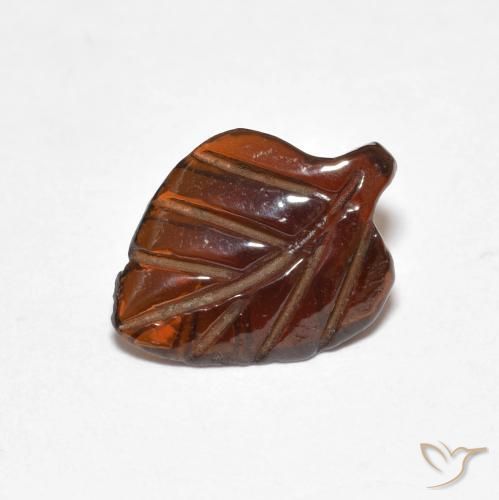 2.63 ct Carved Pyrope Garnet, 12 x 9 mm From Mozambique, Photo A