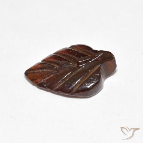 Pyrope Garnet Gemstone in 12 x 9 mm Size for Sale, Pyrope Garnet Stone in Fire Orange Color