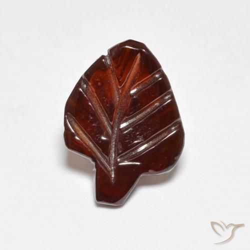 2.79 ct Carved Pyrope Garnet, 12.1 x 8.7 mm From Mozambique, Photo A