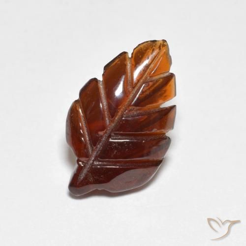 3.34 ct Carved Pyrope Garnet, 15.1 x 9.1 mm From Mozambique, Photo A