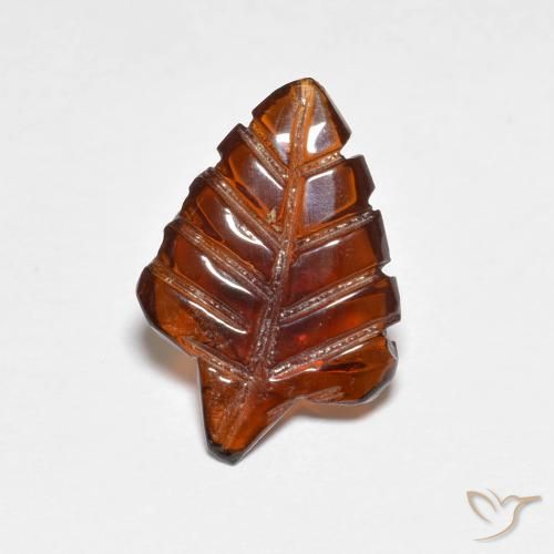2.82 ct Carved Pyrope Garnet, 14.4 x 9.9 mm From Mozambique, Photo A