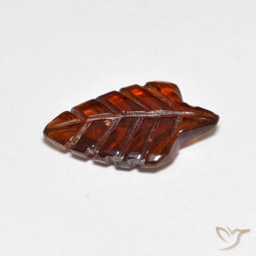 Pyrope Garnet Gemstone in 14.4 x 9.9 mm Size for Sale, Pyrope Garnet Stone in Dark Orange Color