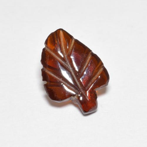 1.36 ct Carved Pyrope Garnet, 10.3 x 7.4 mm From Mozambique, Photo A