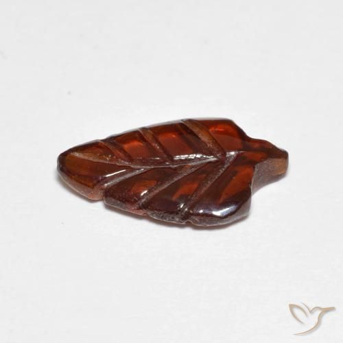 Pyrope Garnet Gemstone in 12.6 x 7.9 mm Size for Sale, Pyrope Garnet Stone in Dark Orange Color