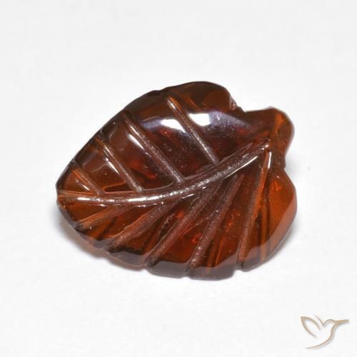 3.24 ct Carved Pyrope Garnet, 13.1 x 10.5 mm From Mozambique, Photo A