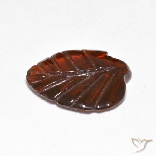 Pyrope Garnet Gemstone in 13.1 x 10.5 mm Size for Sale, Pyrope Garnet Stone in Deep Orange Color