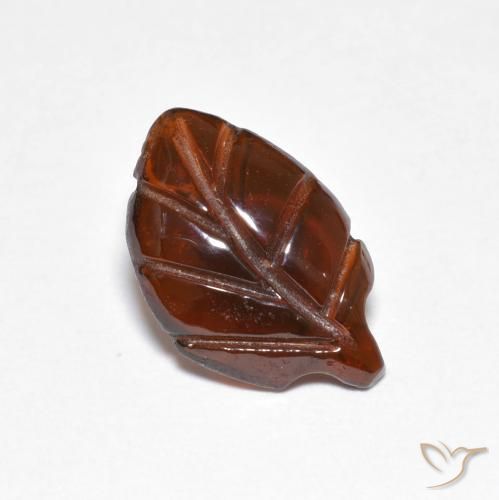 2.72 ct Carved Pyrope Garnet, 12.8 x 10.3 mm From Mozambique, Photo A