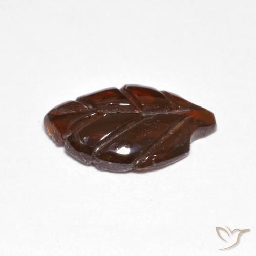 Pyrope Garnet Gemstone in 12.8 x 10.3 mm Size for Sale, Pyrope Garnet Stone in Deep Orange Color