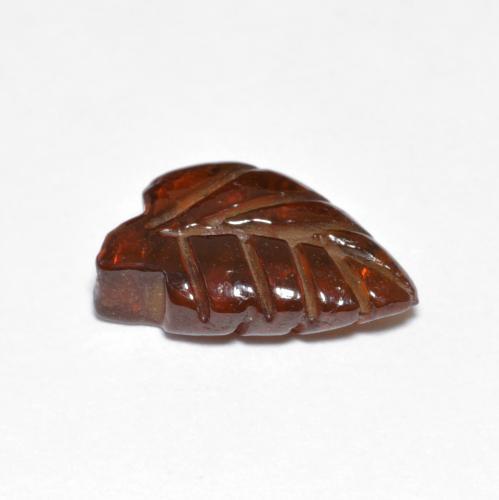 Pyrope Garnet Gemstone in 12.4 x 8.1 mm Size for Sale, Pyrope Garnet Stone in Deep Orange Color