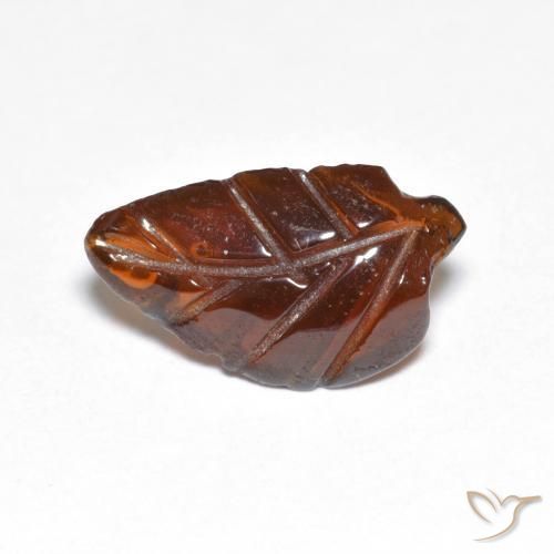 3.08 ct Carved Pyrope Garnet, 13.7 x 8.1 mm From Mozambique, Photo A