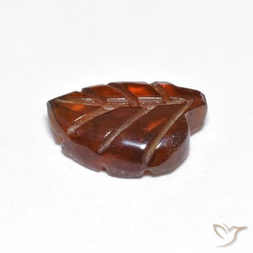 Pyrope Garnet Gemstone in 11.5 x 8.7 mm Size for Sale, Pyrope Garnet Stone in Reddish Orange Color