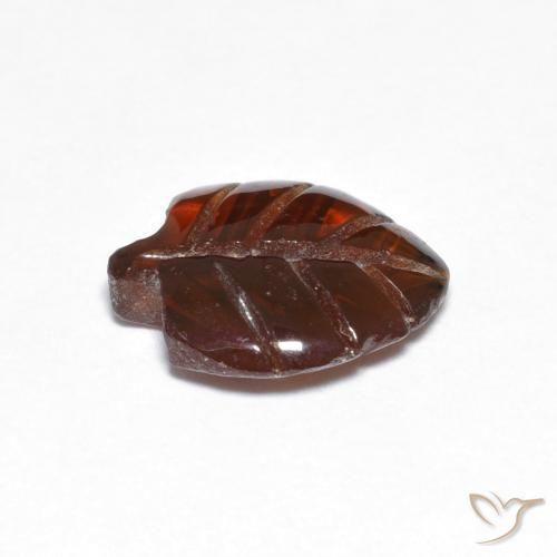 Pyrope Garnet Gemstone in 10.2 x 8.4 mm Size for Sale, Pyrope Garnet Stone in Dark Orange Color