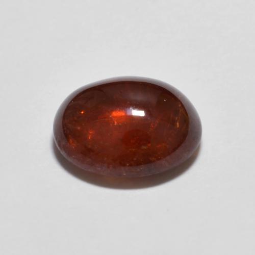 Pyrope Garnet Gemstone in 9.5 x 7.9 mm Size for Sale, Pyrope Garnet Stone in Deep Red Color