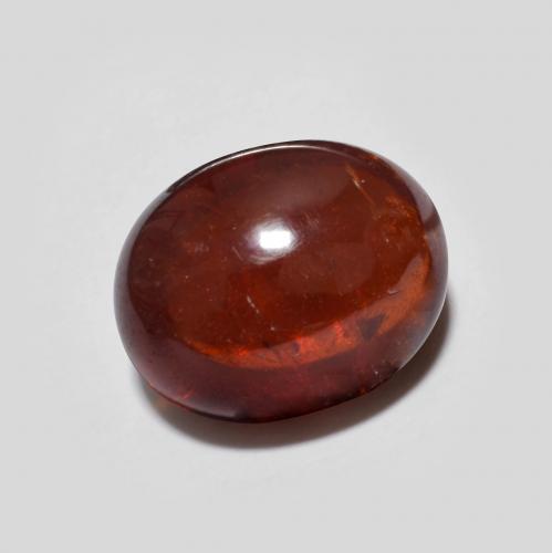 6.13 ct Red Pyrope Garnet Stone, Natural Pyrope Garnet in Oval Cabochon Shape for Sale