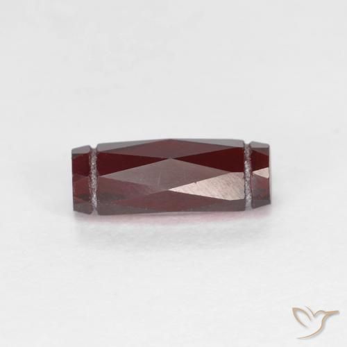 Pyrope Garnet Gemstone in 9.1 x 3.4 mm Size for Sale, Pyrope Garnet Stone in Deep Red Color