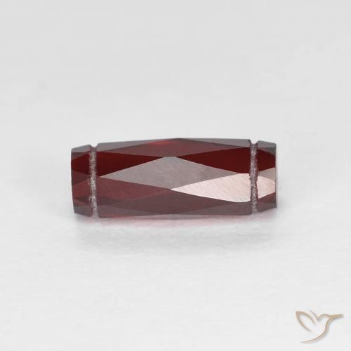 Pyrope Garnet Gemstone in 9.2 x 3.4 mm Size for Sale, Pyrope Garnet Stone in Deep Blood Red Color