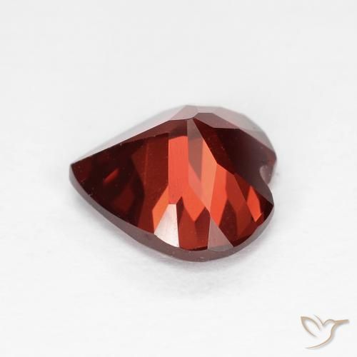 Pyrope Garnet Gemstone in 8 x 8 mm (calibrated) Size for Sale, Pyrope Garnet Stone in Dark Red Color
