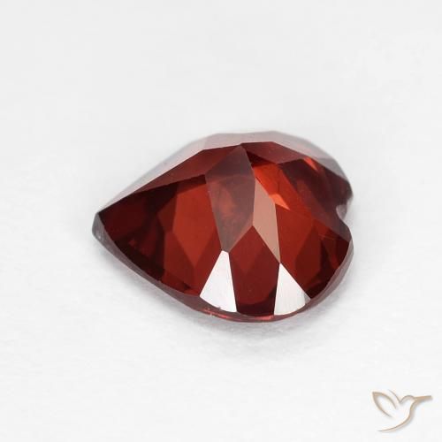 Pyrope Garnet Gemstone in 8 x 8 mm (calibrated) Size for Sale, Pyrope Garnet Stone in Dark Red Color