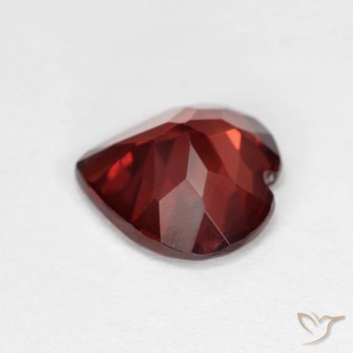 Pyrope Garnet Gemstone in 8 x 8 mm (calibrated) Size for Sale, Pyrope Garnet Stone in Sangria Red Color