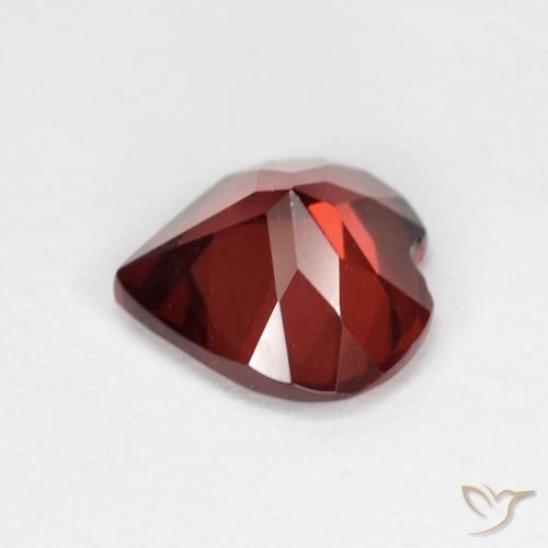 Pyrope Garnet Gemstone in 8 x 8 mm (calibrated) Size for Sale, Pyrope Garnet Stone in Medium Red Color