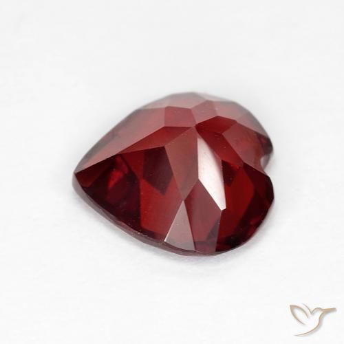 Pyrope Garnet Gemstone in 8 x 8 mm (calibrated) Size for Sale, Pyrope Garnet Stone in Deep Blood Red Color
