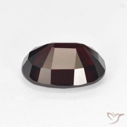 Pyrope Garnet Gemstone in 12.4 x 9 mm Size for Sale, Pyrope Garnet Stone in Deep Red Color