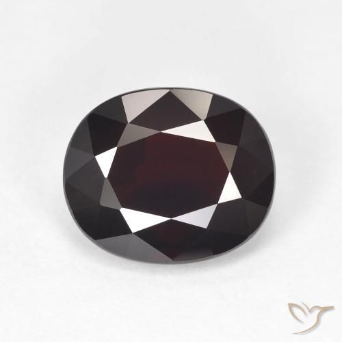 5.17 ct Oval Cut Pyrope Garnet, 11.2 x 9.3 mm From Mozambique, Photo A