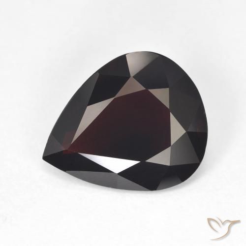 4.35 ct Pear Cut Pyrope Garnet, 12.8 x 10.6 mm From Mozambique, Photo A