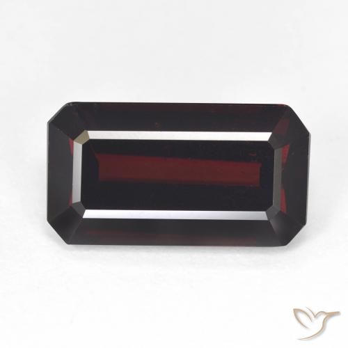 9.31 ct Octagon Cut Pyrope Garnet, 16.2 x 8.8 mm From Mozambique, Photo A