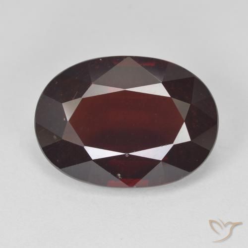 9.63 ct Oval Cut Pyrope Garnet, 15.2 x 11 mm From Mozambique, Photo A