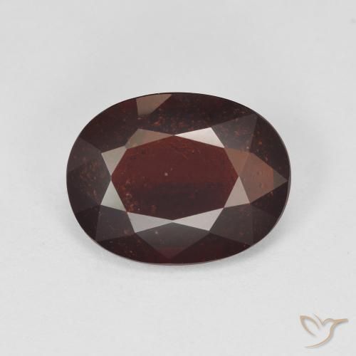 3.94ct Natural Deep Red Pyrope Garnet, Oval, VS