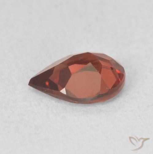 Pyrope Garnet Gemstone in 7 x 5 mm (calibrated) Size for Sale, Pyrope Garnet Stone in Dark Red Color