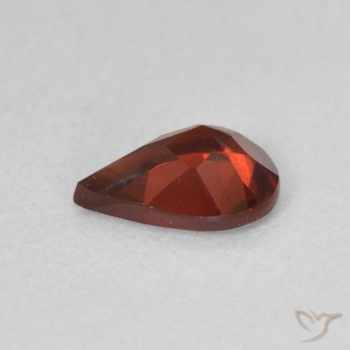 Pyrope Garnet Gemstone in 7 x 5 mm (calibrated) Size for Sale, Pyrope Garnet Stone in Dark Red Color