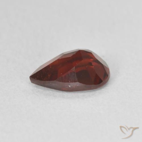 Pyrope Garnet Gemstone in 7 x 5 mm (calibrated) Size for Sale, Pyrope Garnet Stone in Dark Red Color