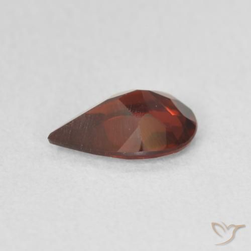 Pyrope Garnet Gemstone in 7.3 x 4.8 mm Size for Sale, Pyrope Garnet Stone in Sangria Red Color