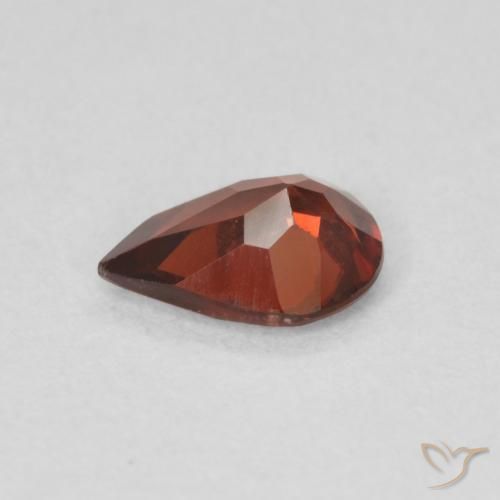 Pyrope Garnet Gemstone in 6.8 x 4.8 mm Size for Sale, Pyrope Garnet Stone in Sangria Red Color