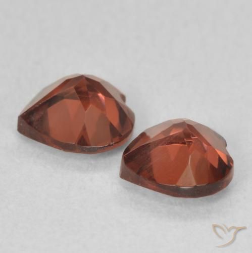 Pyrope Garnet Gemstones in 5 x 5 mm (calibrated) Size for Sale, Pyrope Garnet Stones in Rose Red Color