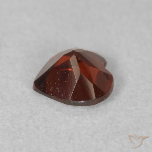 Pyrope Garnet Gemstone in 5 x 5 mm (calibrated) Size for Sale, Pyrope Garnet Stone in Currant Red Color