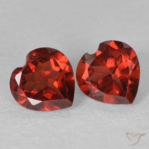 1.27ctw Natural Bright Red Pyrope Garnet, Heart, VVS-VS