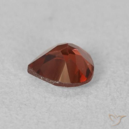 Pyrope Garnet Gemstone in 5 x 5 mm (calibrated) Size for Sale, Pyrope Garnet Stone in Currant Red Color